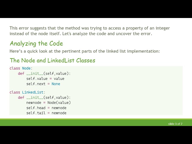 How to Properly Modify Values in a Singly Linked List with Python