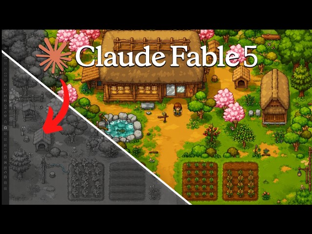 Claude Fable 5 Make Cozy Farming Game From Scratch