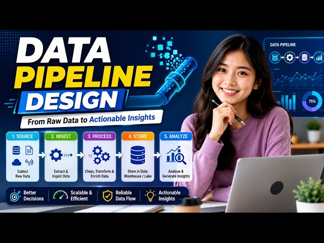 Data Pipeline Design Explained Simply (7 Minutes)