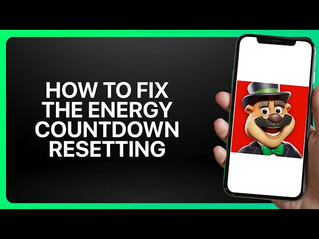 How To Fix The Energy Countdown Resetting in Top Tycoon! Tutorial