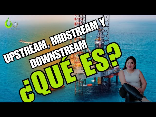 ¿Qué es el upstream, midstream y downstream en la materia de hidrocarburos?