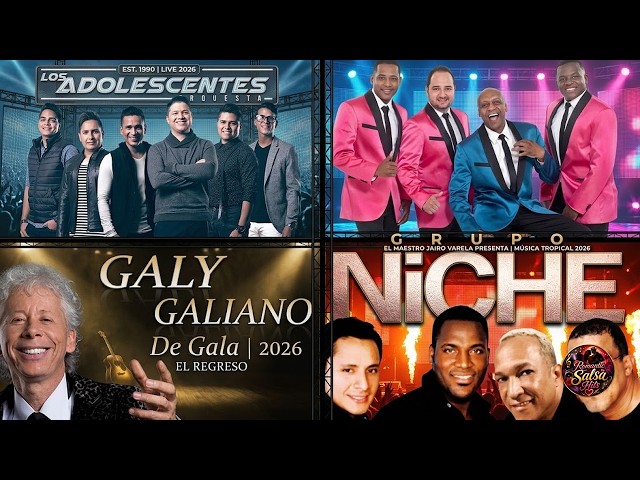 LA SALSA LEGENDARIA - NICHE, GUAYACÁN, ADOLESCENTES, GALY GALIANO 💥