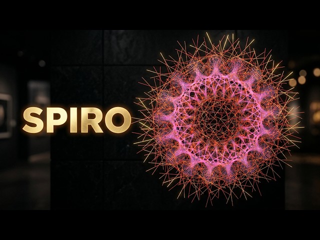 Spiro Geometric Art [4K WebM]