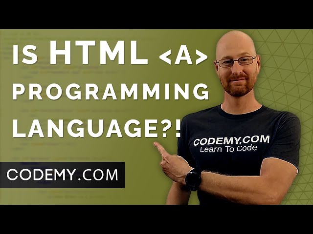 Is HTML A Programming Language?!  You Won't Believe This!