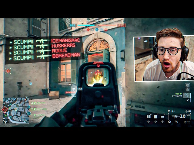 SCUMP VS FPS PROS IN BATTLEFIELD 6