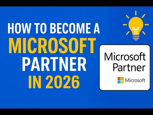 ✅Affiliate Series Guide 1| Become a Microsoft Partner in 2026| Sell Microsoft Products & Solutions