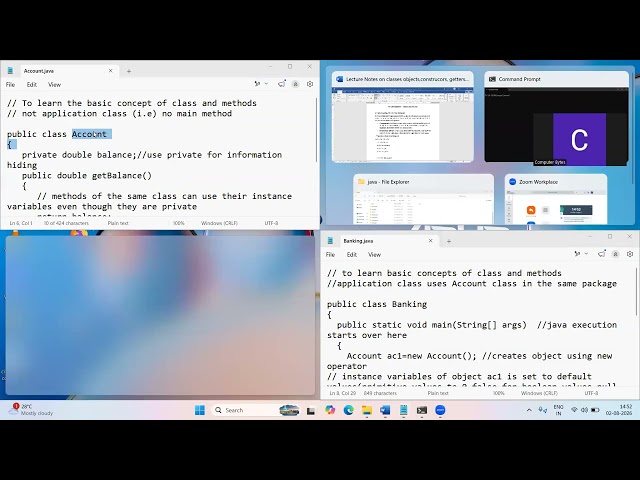 Introduction  to Classes and Objects in Java