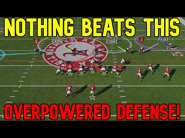 This DEFENSE a CHEAT CODE! Making 5 STAR TEAMS RAGE QUIT🤬 WITH THE WORST TEAM in College Football 25