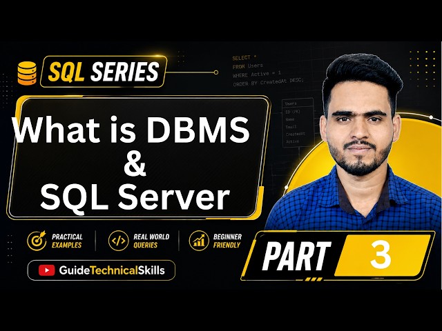 What is DBMS and SQL Server?