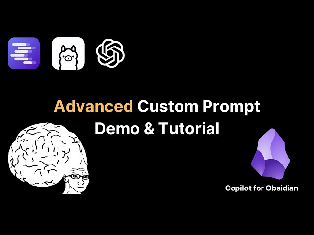 Compose Complex Prompts using Your Obsidian Notes - Copilot for Obsidian Tutorial