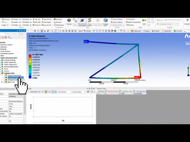Introduction to ANSYS - Static Truss Analysis - lesson 4