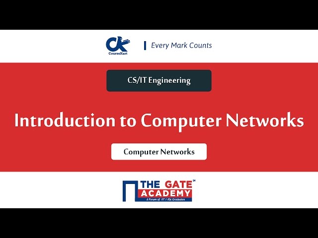 Introduction to Computer Networks : GATE Preparation