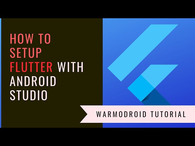 Flutter setup and installation with the android studio. | Flutter Tutorial for Beginners