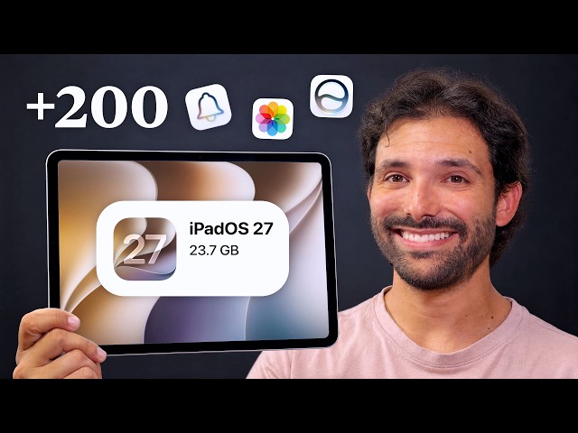 iPadOS 27, tu iPad se parece ya MUCHO al Mac 🤯