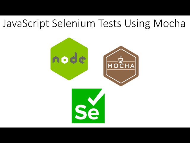Selenium Tests with Mocha and Screenshot Reports for failed Tests