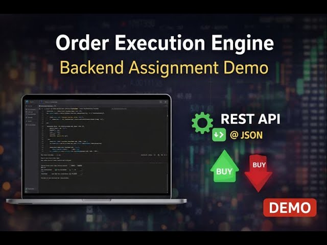Order Execution Engine – Backend Assignment Demo