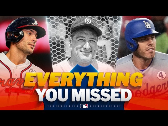 Braves' Matt Olson and Dodgers'  Freddie Freeman come through on Lou Gehrig Day! (Morning Lineup)