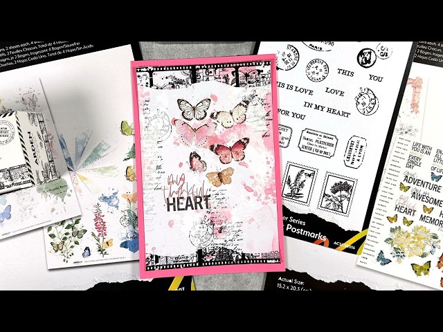 Mixed Media Layering Techniques for Card Making | Beginner to Advanced