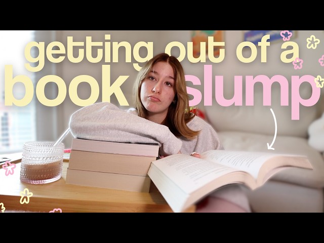 trying to get out of a reading slump .. i did it ⭐️📚🍄  *spoiler free reading vlog!*