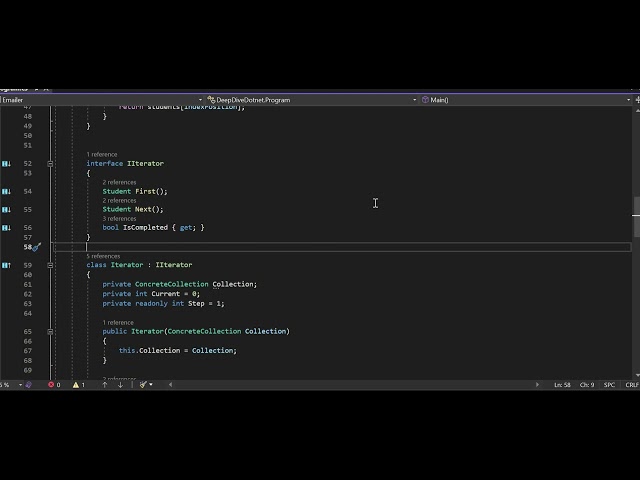 Iterator Design Pattern
