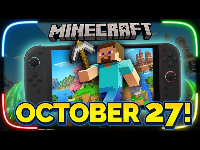 Minecraft is FINALLY coming to Switch 2!!!