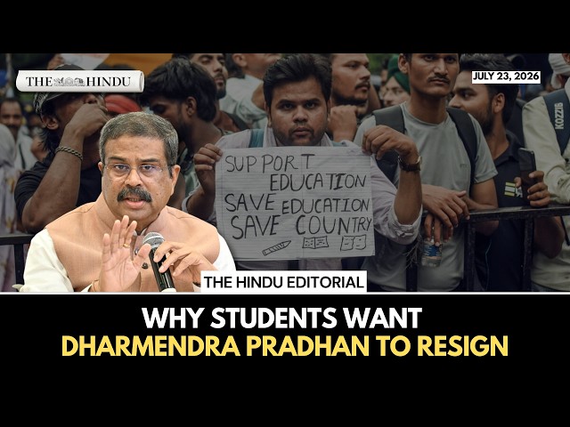 The Hindu Editorial on youth protests & violent incidents