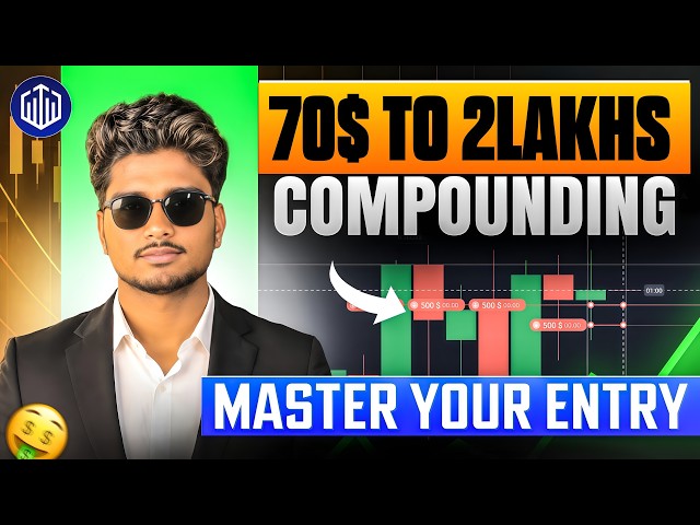 QUOTEX | 70$ TO $1800 Live Compounding 🤑 | Candlestick Psychology | Quotex Trading Strategy