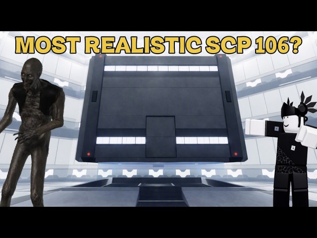I MADE the MOST REALISTIC SCP 106... in scp architect x....