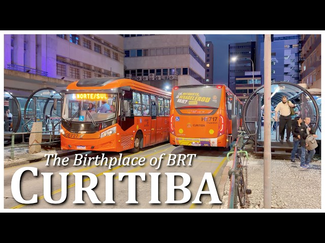 How Curitiba Created Bus Rapid Transit (BRT)