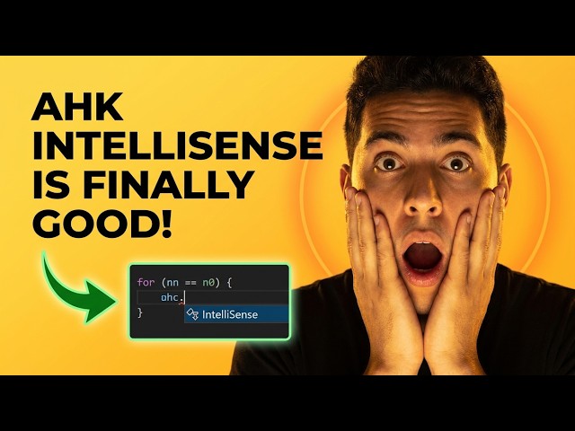 AutoHotkey Intellisense Is HERE and It's Better Than You Think 🎯| Hero Extract