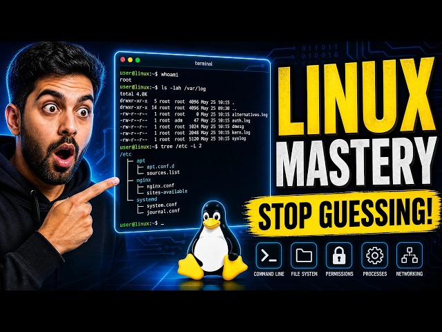 2.2.2 Stop Memorizing Linux Commands! Learn How Linux ACTUALLY Works