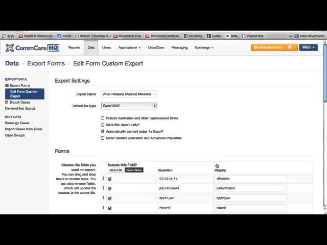 CommCare Data Retrieval Tutorial