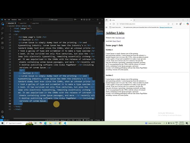 Html#4 - Links (Bangla)