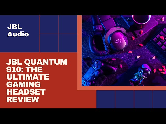 JBL Quantum 910 Gaming Headset Review 🎧 - Unleash the Power of Sound.