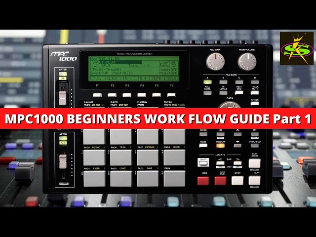 AKAI MPC 1000 Full Workflow Guide for Beginners Part 1