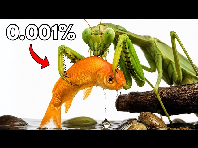 I Taught My Praying Mantis to Fish (yes, really)