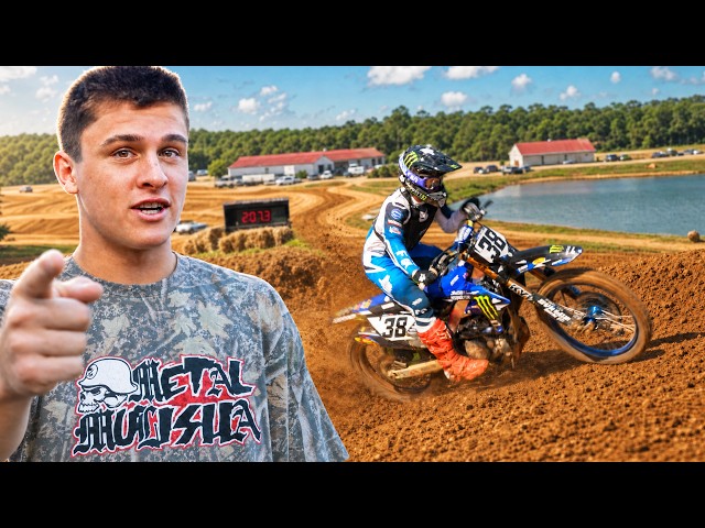 Entrenamiento de MX al aire libre en 450 en MTF - ¡GANANDO VELOCIDAD!