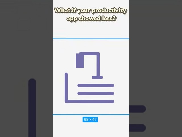 Building a productivity app that doesn't yell at you #design #devlog