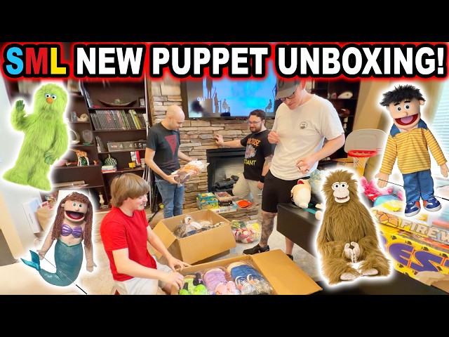 SML NEW PUPPET UNBOXING!