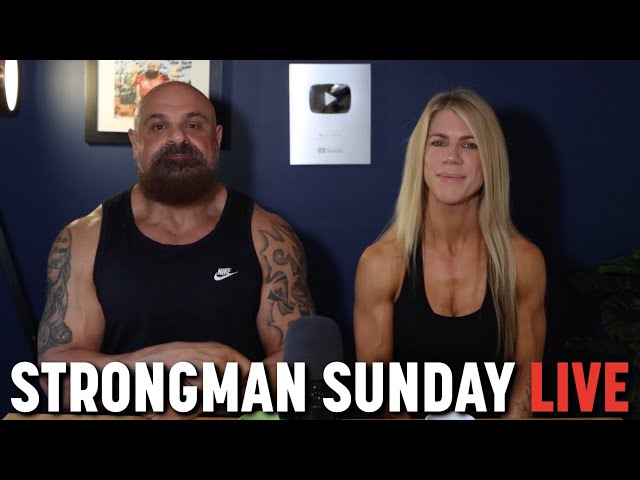Strongman Sunday LIVE with Loz and Liz