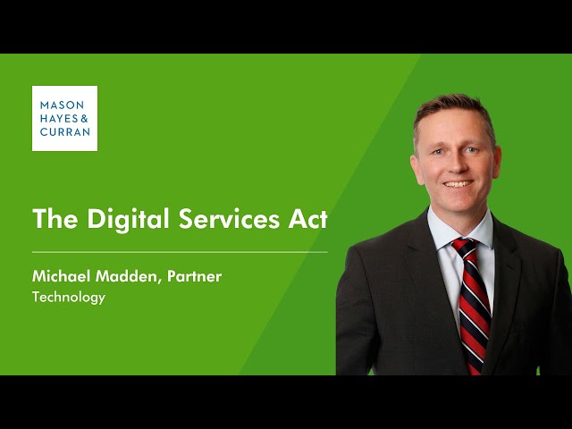 The Digital Services Act