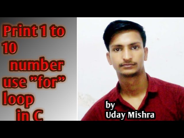 WAP To Print a Numbers From 1 To 10 , Use for loop || print 1 to 10 number || @MVS Micky