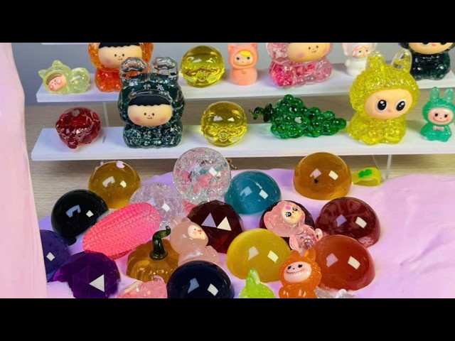 Asmr slime satisfying cutting toys ❤️🌽🐼🔮