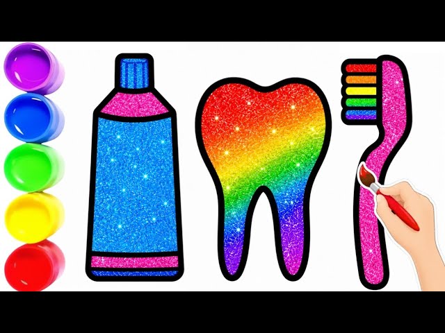🌈✨️Easy Drawing For Kids || Learning Video For Kids || Coloring Video || Educational Video For Kids