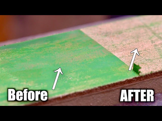 How To Clean a STROP Like a PRO - KNIFE SHARPENING TIPS