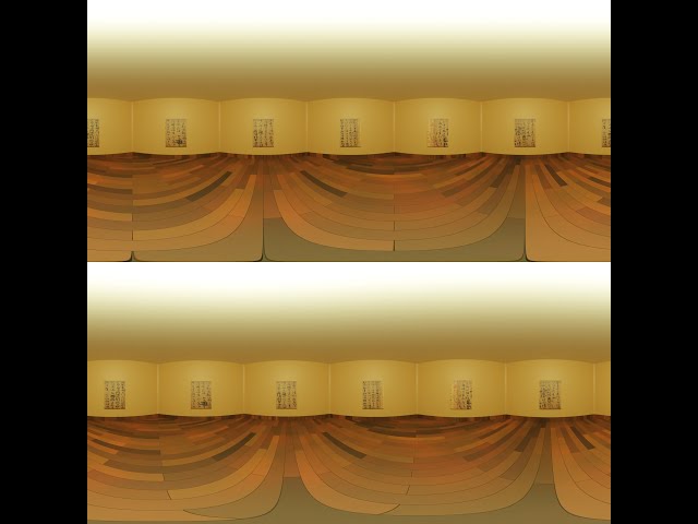 3D Immersive Virtual Reality Art Gallery of Chinese Calligraphy