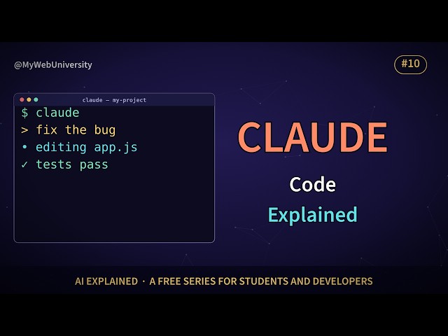 Claude Code Explained #10 The AI Coding Agent in Terminal (Install, CLAUDE.md, MCP, Subagents)