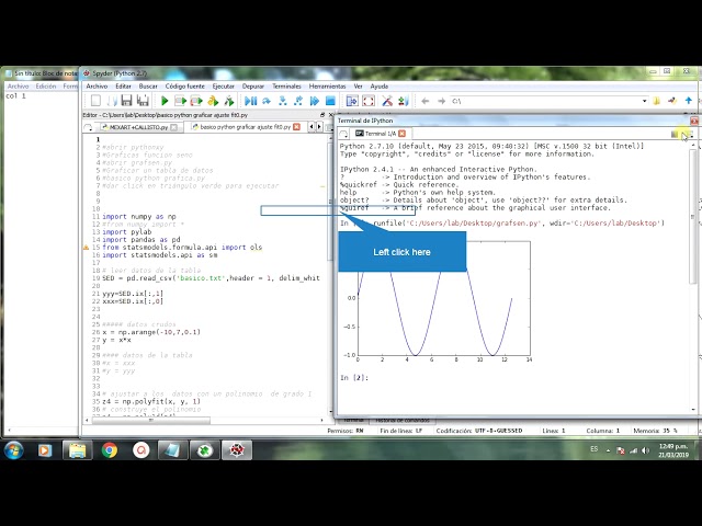 curso basico python usando pythonXY para windows
