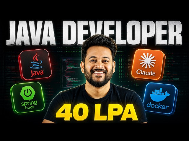 Become top 1% : Java Developer roadmap 2026
