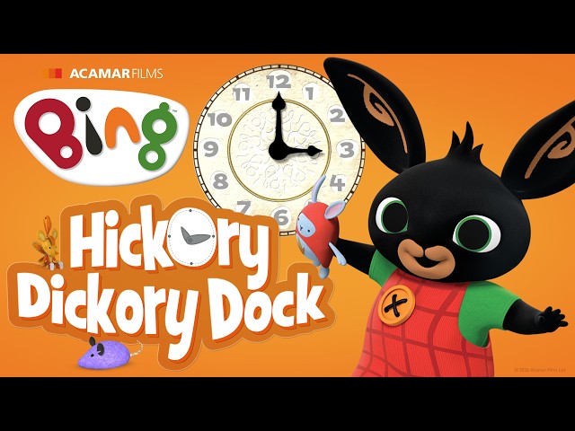 Hickory Dickory Dock! 🎵 | Bing: Music & Songs | Bing English